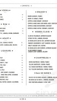 Bistro De Melodie menu