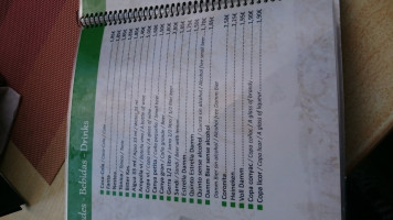 Cafeteria Novo menu