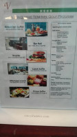 Vincci Tenerife Golf menu