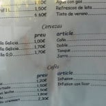 Mare Nostrum Speisekarte