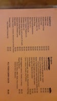 Collados De La Sagra menu