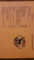 Collados De La Sagra menu