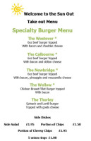 Sage Vegan Cafe menu