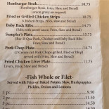 Penas Juntas Speisekarte