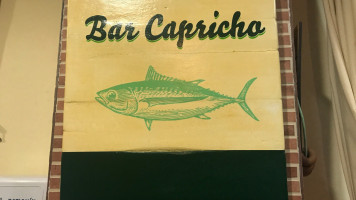 El Capricho menu