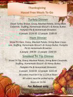 Dormirdcine menu