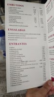 Masia El Pujol menu