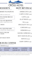 City Oriente menu