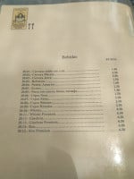 Rociero Bodegon De La Blanca Paloma menu