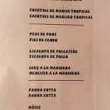 La Raval menu