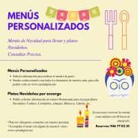 Milagros Jatetxea menu