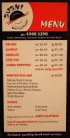 Tenere menu