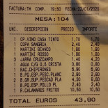 Cafeteria Timanfaya Carta