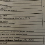 La Capilleta menu