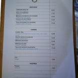 Taberna Praza do Peixe Carta