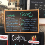 Cafe Plaza Espana menu