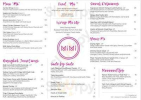 Meson Mariano menu