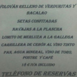 /cafetería Morales Sport Carte