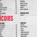 Tortuga Fuerteventura menu