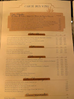 Ca'suso menu