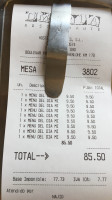 D'maria menu