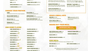 Masia Egara menu