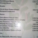 Quercus De Tapas Carte