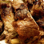 La Puerta De Arrobio Comida