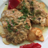 La Puerta De Arrobio Comida