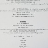 Meson La Cochera Speisekarte