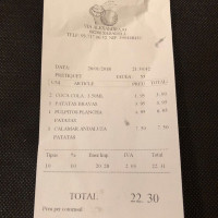 Alexandra menu
