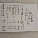 Cancha De M Tejo La Cecilia Speisekarte