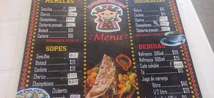 La Casa De Xu menu