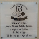 Pizza Tradicional 63 menu