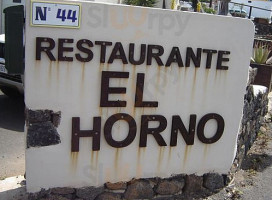 El Horno outside