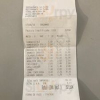 Sa Flama menu