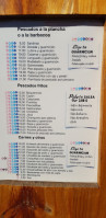 El Molino menu