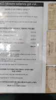 Marisqueria Mani menu