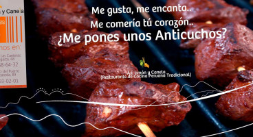 Aji Limon Y Canela food