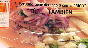 Aji Limon Y Canela food