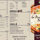 Piccola Pizzas Osuna Carta