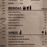 Piccola Pizzas Osuna Carta