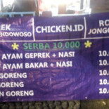 Rincón de Diego menu