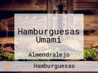 Hamburguesas Umami