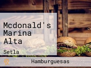 Mcdonald's Marina Alta