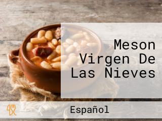 Meson Virgen De Las Nieves