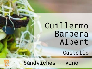 Guillermo Barbera Albert