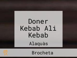 Doner Kebab Ali Kebab