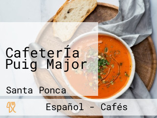 CafeterÍa Puig Major