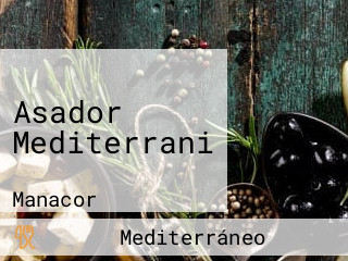 Asador Mediterrani